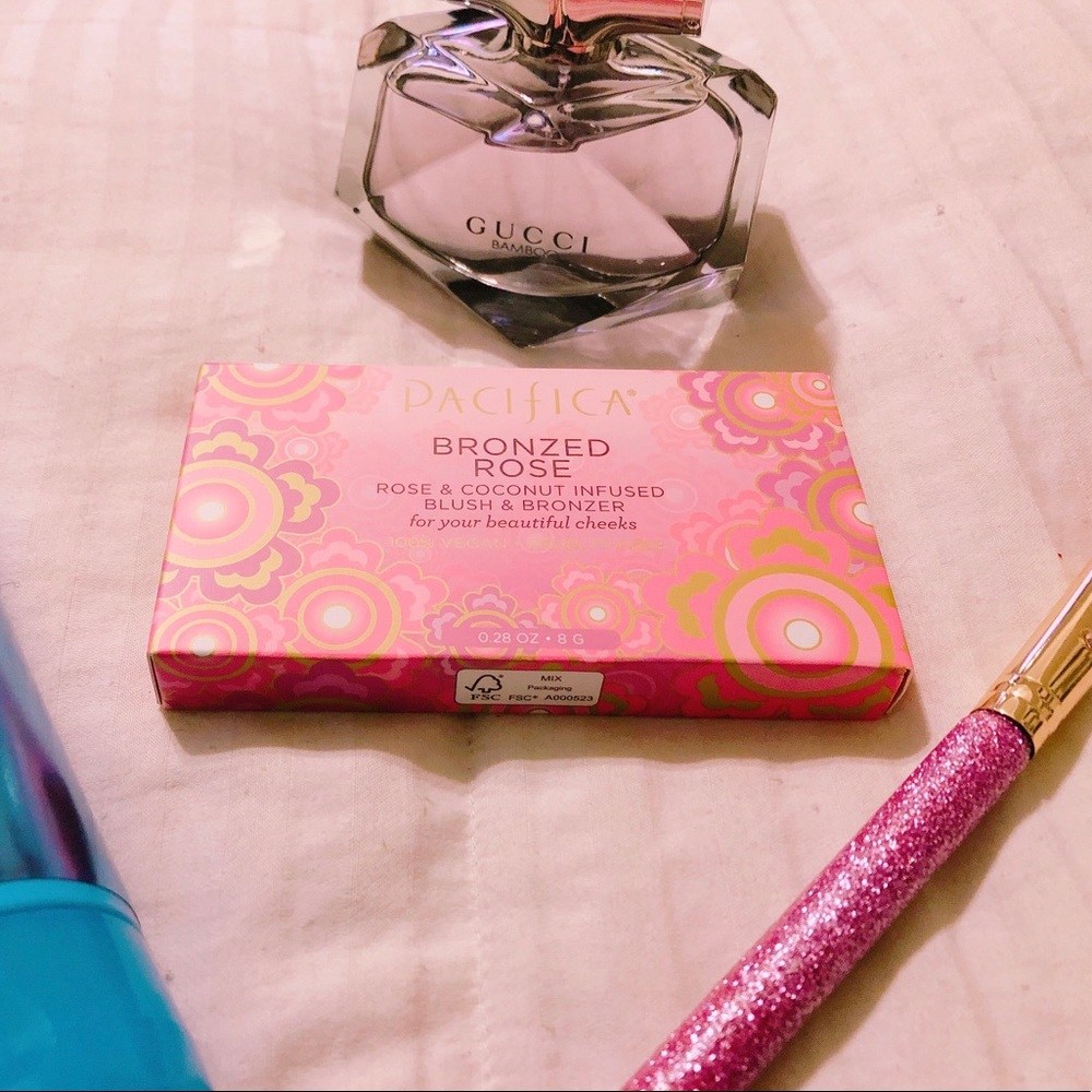 Pacifica Bronzed Rose Blush and Bronzer Duo NIB